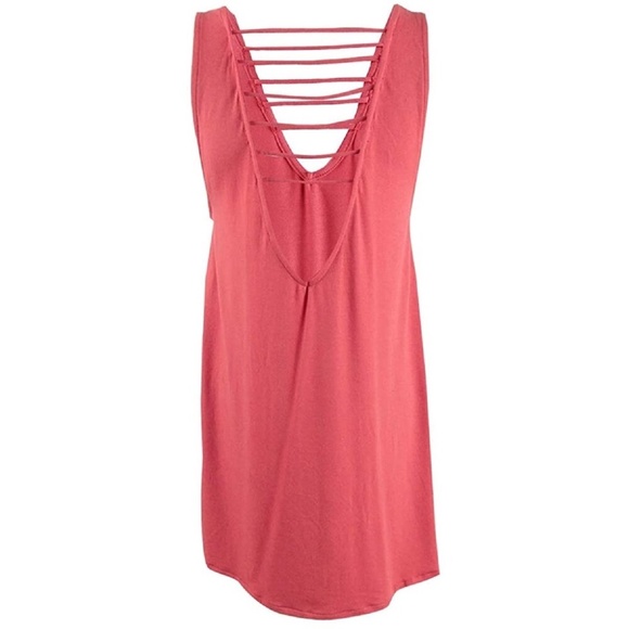 California Waves Lattice Strappy Swim Cover Up - Picture 2 of 2